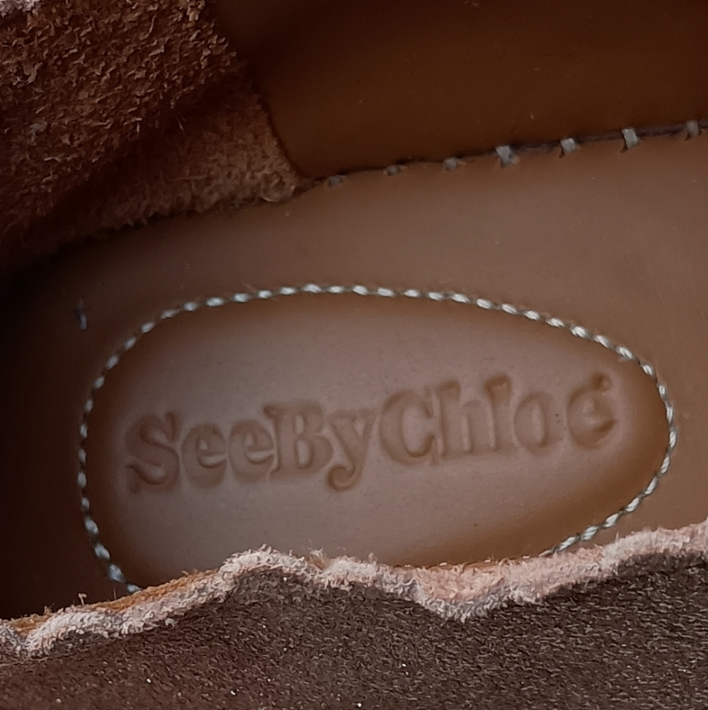 See By Chloe Metallic Espadrille Sneakers_39 - Picture 9 of 10